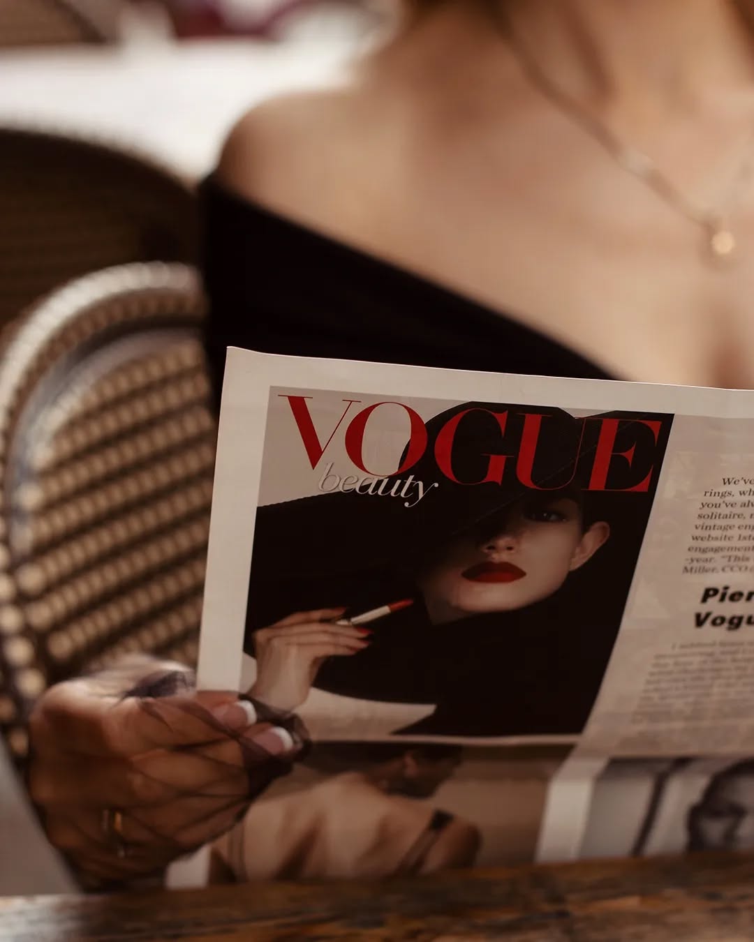 Close up portrait with focus on eyes